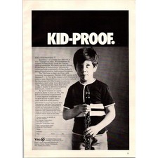 G. Leblanc Corporation Kid-Proof Vito Clarinet Kenosha WI 1968 Ad SJ18