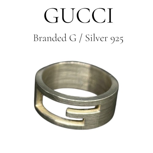 Authentic gucci branded ring - branded, g