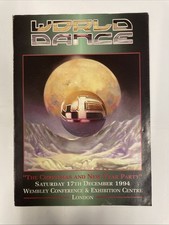 World Dance - Christmas And New Yesr Party - Rave Flyer A5 Foldout 1994