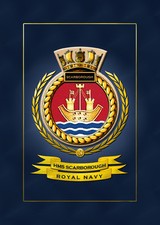 HMS SCARBOROUGH FRAMED SHIPS