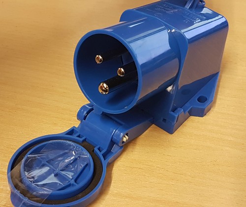 Caravan mains surface - mains, mounted