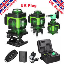 4D 16-Line Laser Level 360° Self-Leveling Green IP54 Waterproof for Construction