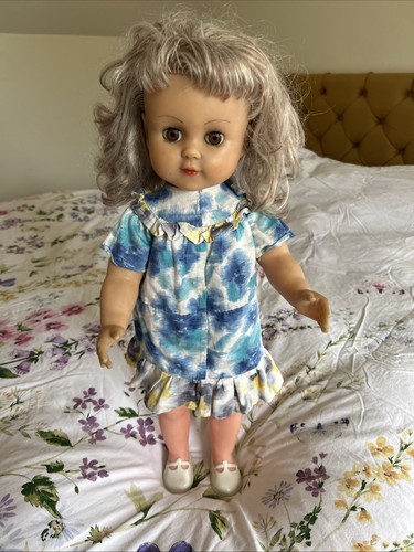 Vintage 1960s tall pram doll - 1960s,