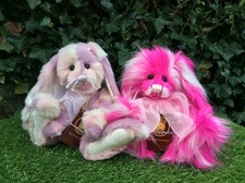Set charlie bears pink - of,