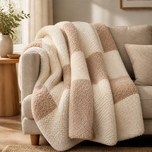 Luxury sherpa blanket fleece - blanket,