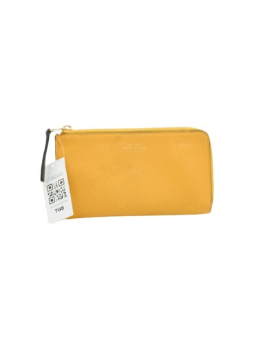 Smythson women purse yellow - women's,