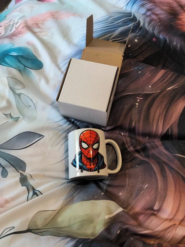 Marvel spiderman mug
