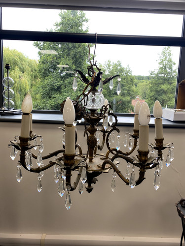 Large ornate antique bronze - large,