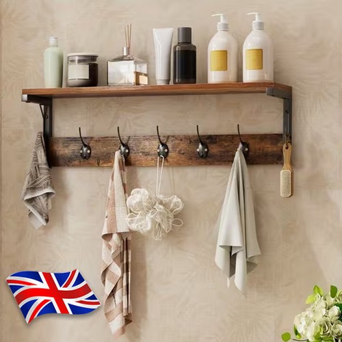 Wall mounted wooden coat - mounted,