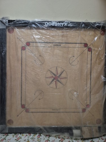 Carrom board with powder - carrom, and