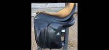 Bates Leather Black Dressage
