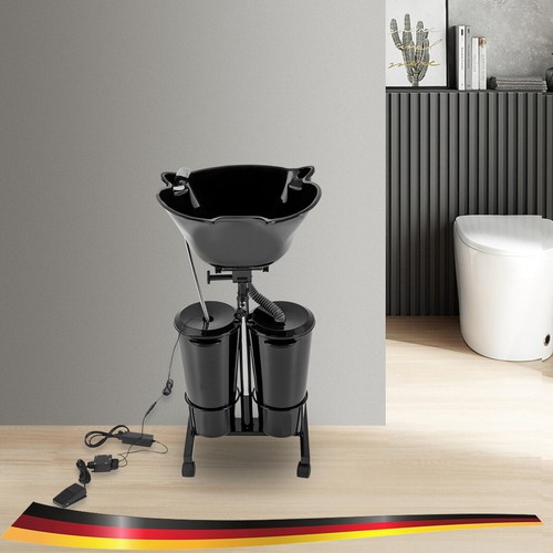 Black backwash shampoo bowl - backwash,