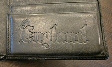 England Clothing Leather Wallet Aggressive Inline Skate Vintage