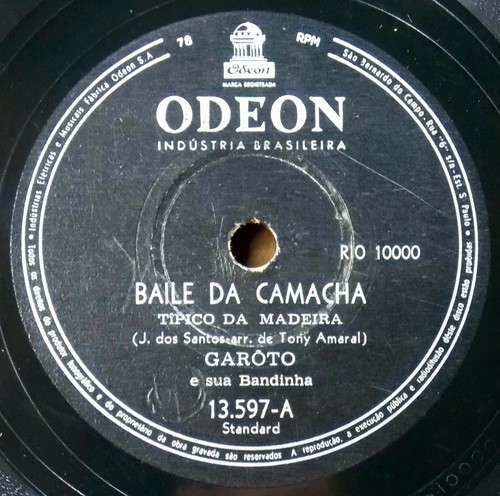 Garoto cavaquinho odeon 13597 - garoto,