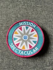 Girlguiding Senior Section Mission Spectacular new cloth badge