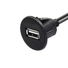 USB Dash Mount Socket Extension Lead 60cm Ideal VW T5 T6 T4 Conversion Race Van