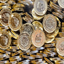 Old Round One Pound £1 Coins