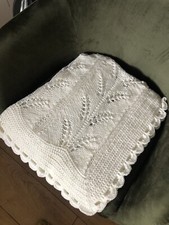 Hand Knitted Baby Shawl