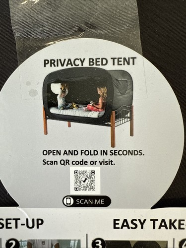 Privacy pop bed - bed, tent