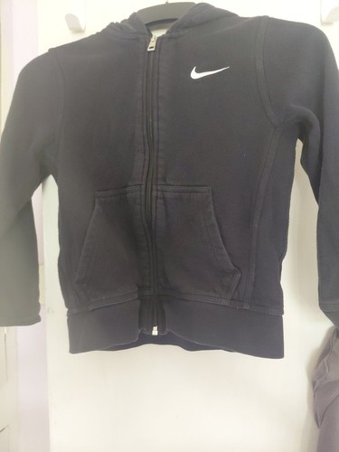 Boys nike black jacket - black, aged
