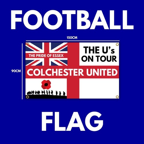 Colchester football flag - colchester,