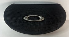 OAKLEY Sport Soft Vault Sunglass Case Black Clamshell Zipper Logo CASE ONLY