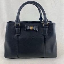 Anne Klein Black Leather