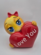 Quirky Emoji Love You Resin