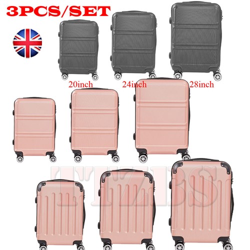 Luggage travel suitcase 3pcs - luggage,