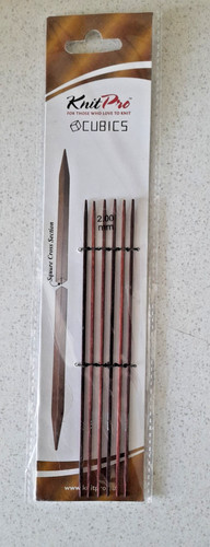 15cm knitpro cubics - x,