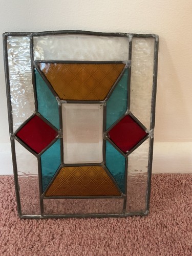 Antique stained glass - , small