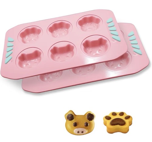 Pcs madeleine pans 6nonstick - 2,