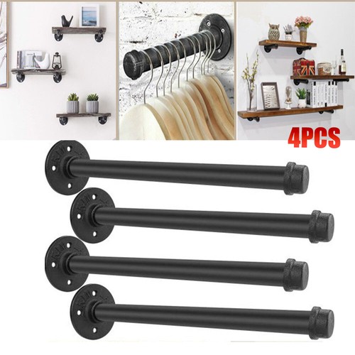Pipe shelf brackets - 4x,