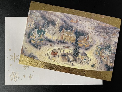 New thomas kinkade christmas - kinkade,