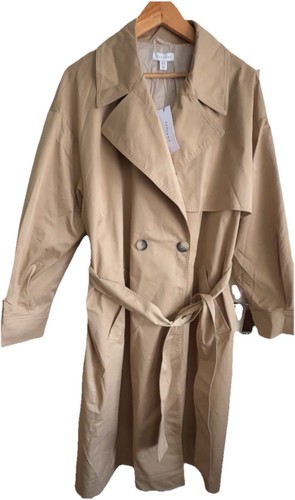 Top shop trench coat - top,