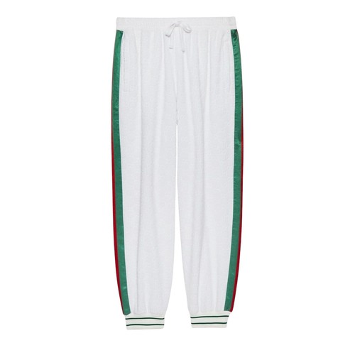 Men gucci white terry - men's, cloth