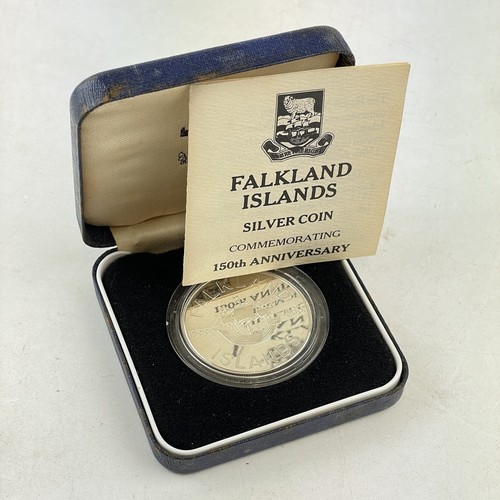 Falkland island 1983 silver - island,