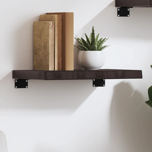 Walplus wall shelf dark - dark, brown