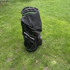 STOWAMATIC 14 WAY GHOLF CART BAG WITH HOOD. 