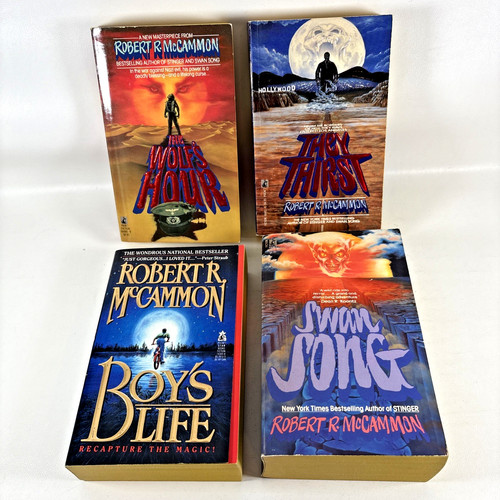 Robert mccammon lot of 4 - of,
