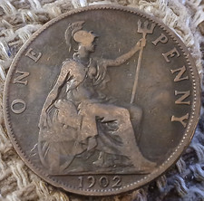 Rare 1902 Low Tide One Penny