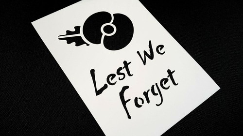 Lest forget phrase - forget,