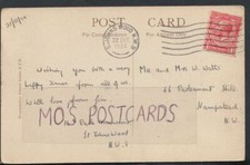 Family History Postcard - Watts - 46 Parliament Hill, Hampstead, London RF2405