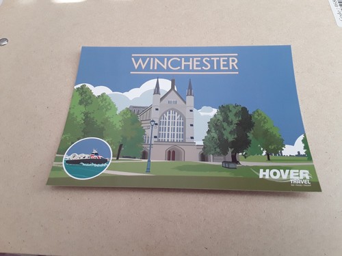 Postcard hovertravel national - postcard,