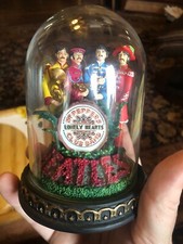 Franklin Mint Beatles Sgt. Peppers Lonely Hearts Club Band Music Box Bell Jar
