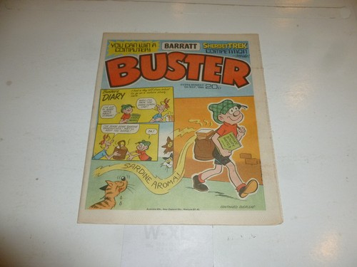 Buster comic date - buster, 05/05/1984