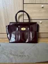 Mulberry bayswater patent croc - mulberry,