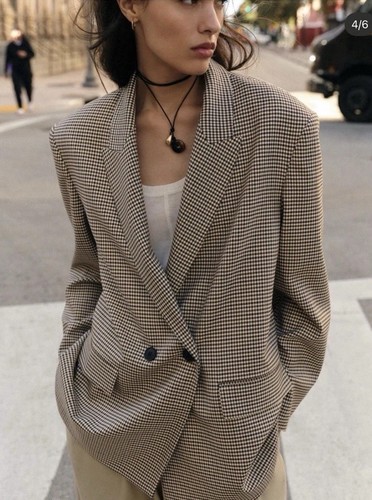 Zara woman double breasted - woman,
