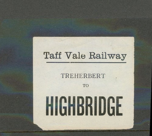 Taff vale railway - vale, (tvr)