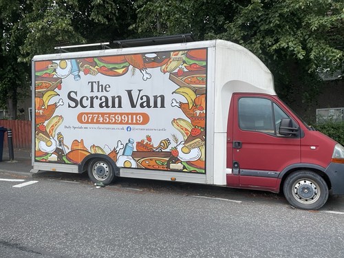 Solar powered catering - solar, van